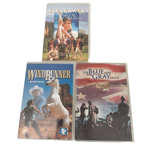 Sacagawea Heroine of the Lewis and Clark, Windrunner, The Blue and the Gray Lot - Picture 1 of 5